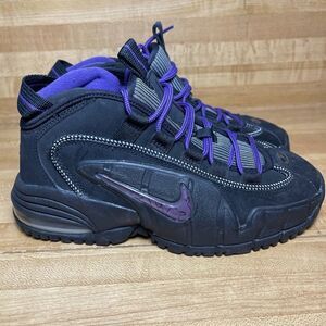 Nike Air Max Penny Black/purple Shoes 315519 001 YOUTH Size 4Y Womens 5.5